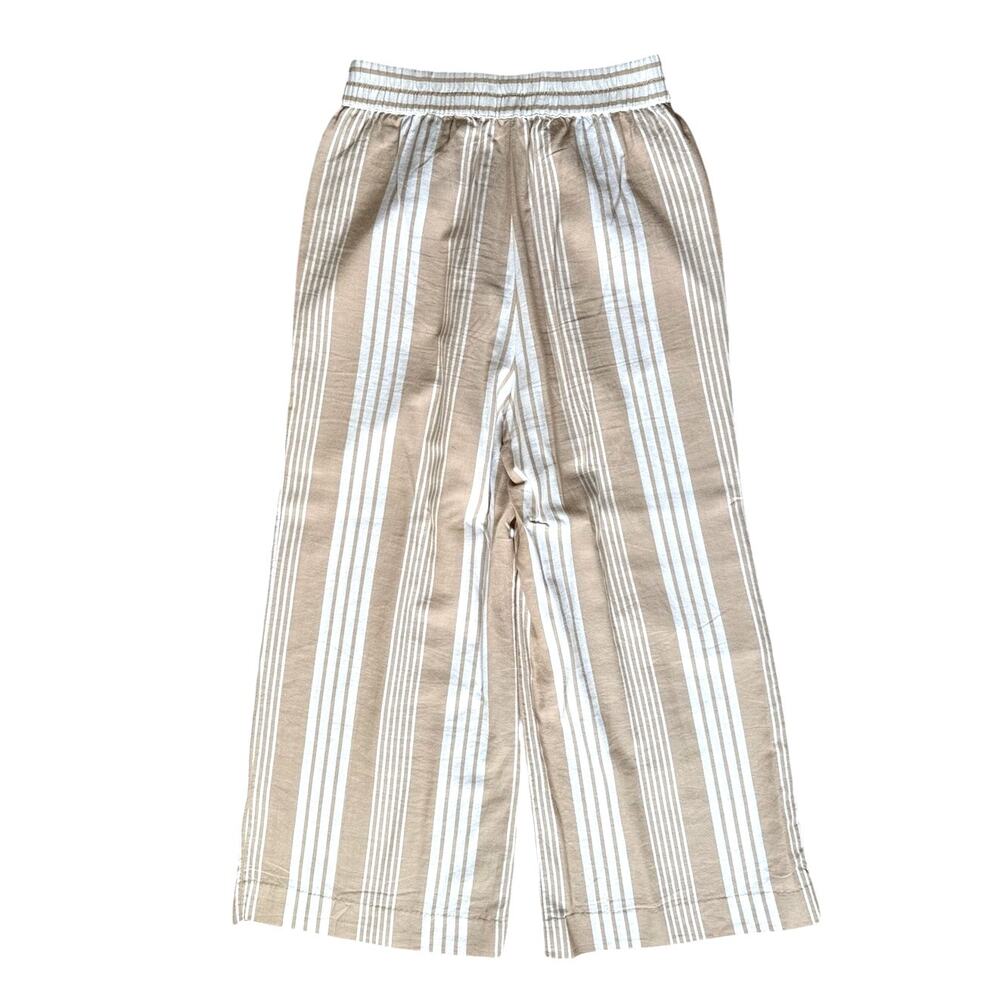 Mara Hoffman Swim Paloma White Sand Wide Leg Pants Size Medium Beach Vacation